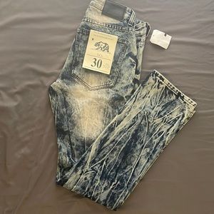 Never worn distressed jeans